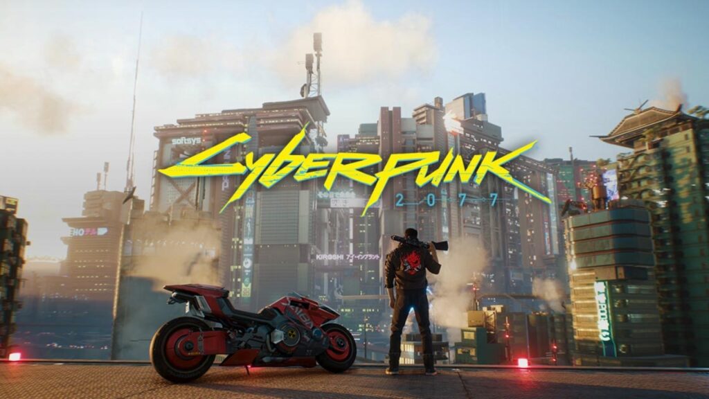 cyberpunk 2077 title image which is used as a cover image for the article, "CD Projekt Red announced the Cyberpunk 2077 live-action adaptation."