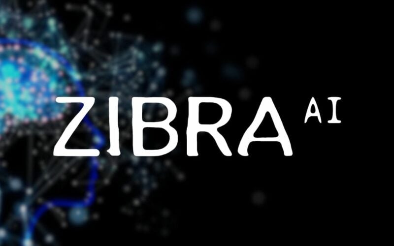zibra ai logo ver dark background.