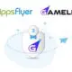 Gamelight and AppsFlyer logos