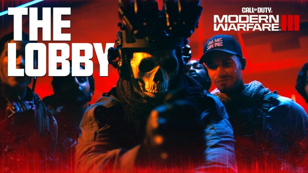 modern warfare 3 "the lobby" trailer cover image.