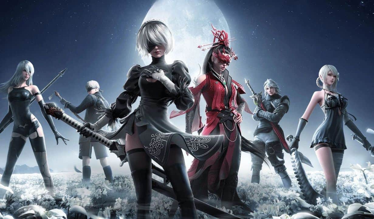 nier automata title image.