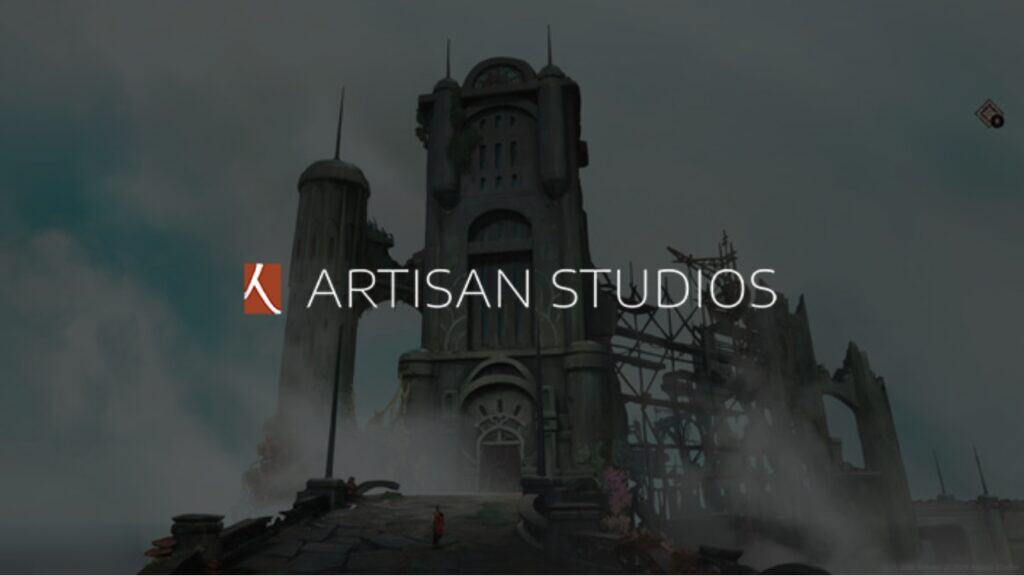 lost hellden in-game image with artisan studios logo.