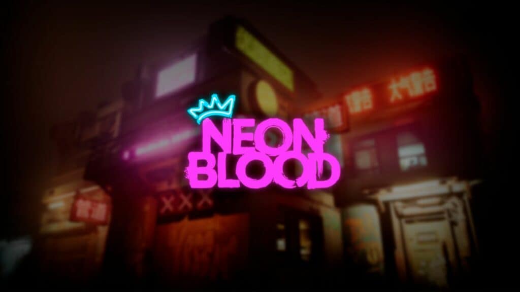 neon blood trailer cover image.