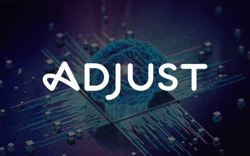 adjust logo over digitalized human brain