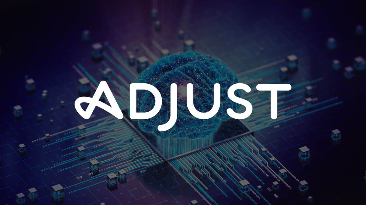 adjust logo over digitalized human brain