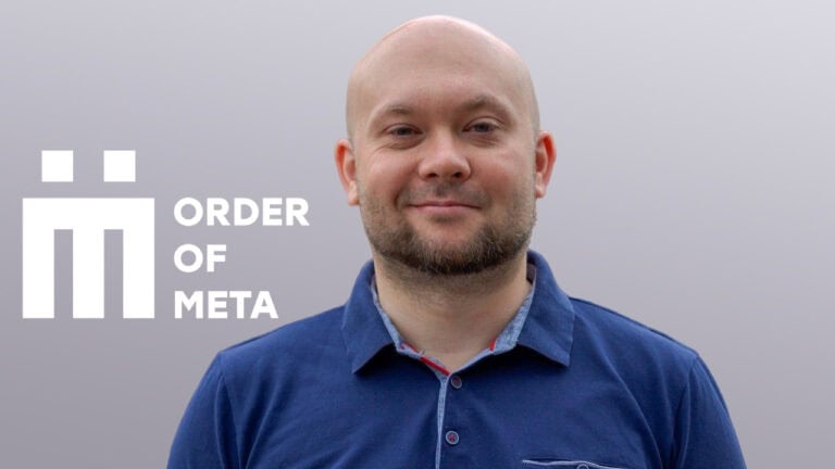 Alexey Sazonov, ceo of order of meta