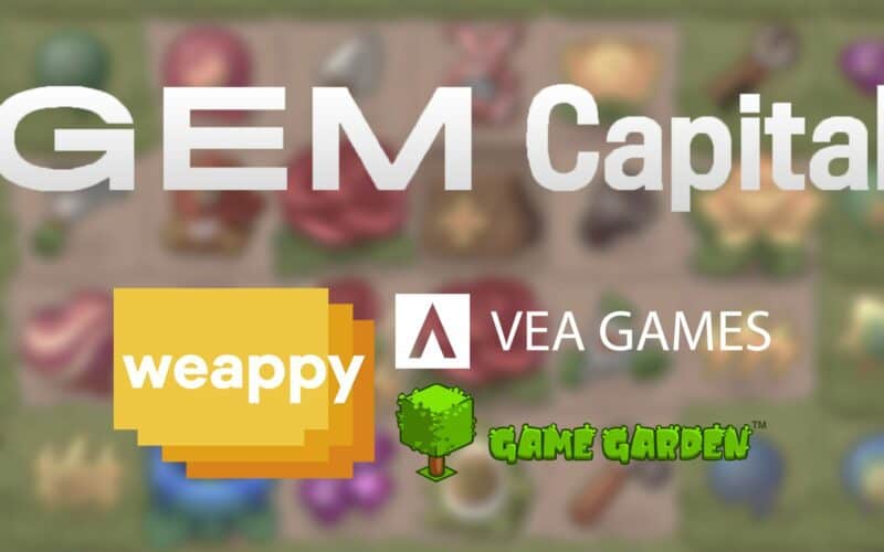 GEM Capital invests $5 million in Weappy, VEA Games and Game Garden
