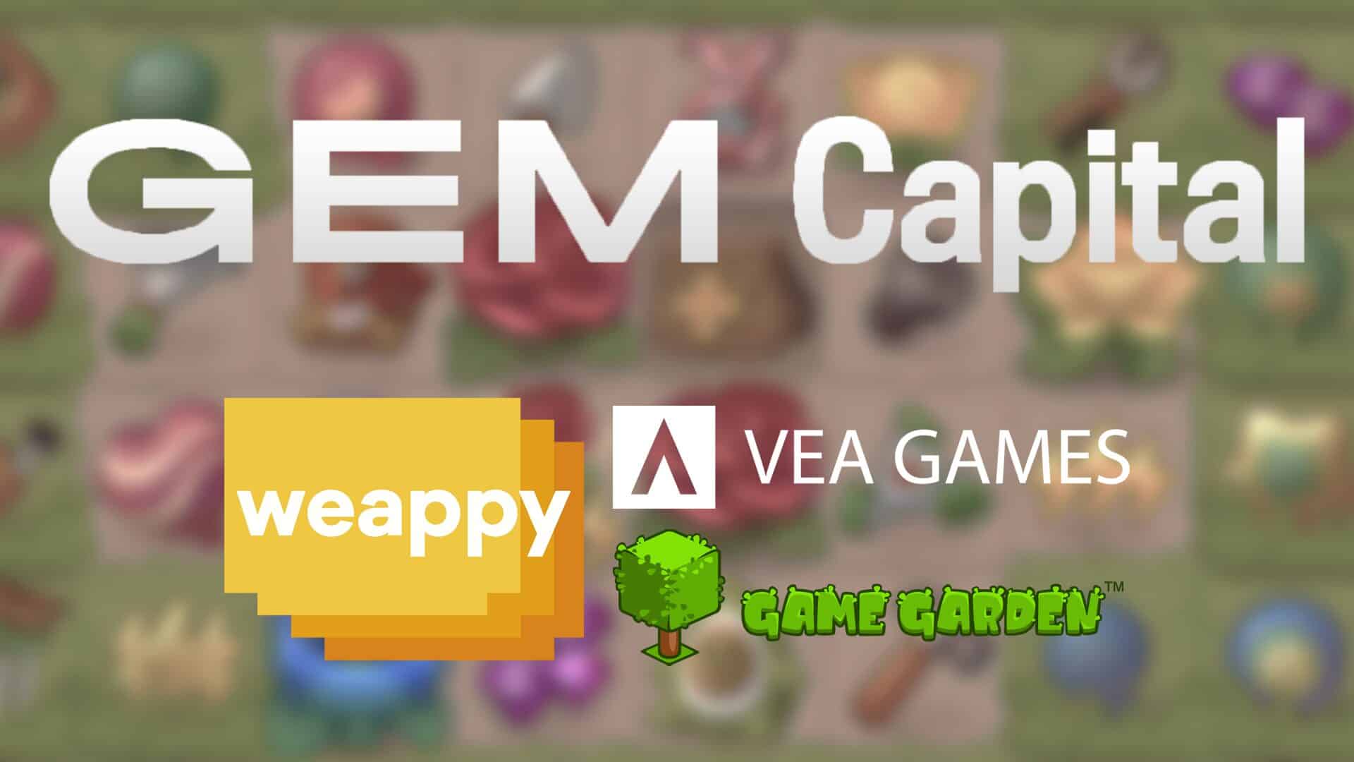 GEM Capital invests $5 million in Weappy, VEA Games and Game Garden