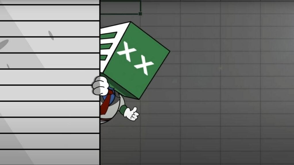 Excelios character Clippy giving thumbs up.