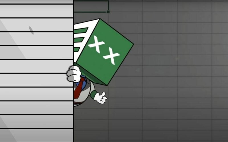 Excelios character Clippy giving thumbs up.