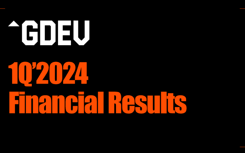 GDEV announces preliminary unaudited results for the first quarter 2024