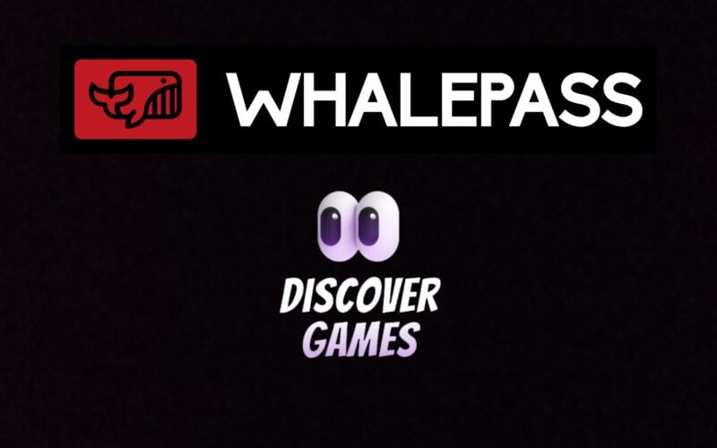 logo of whalepass and discover.games