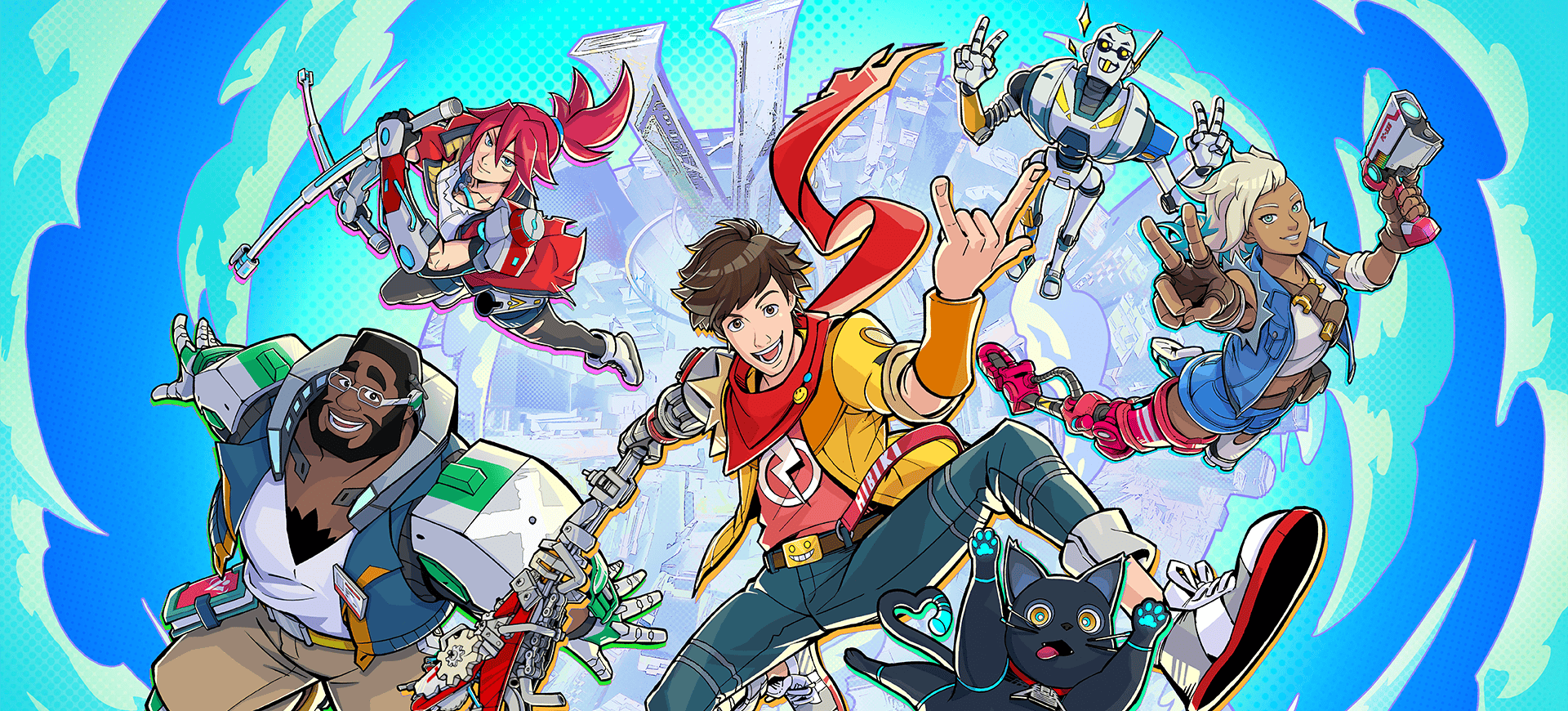 hi-fi rush game cover art