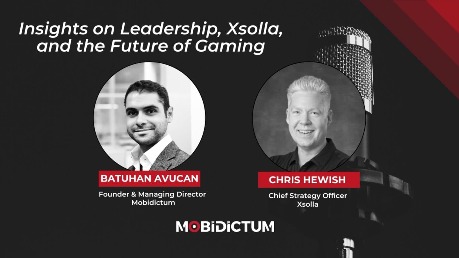 Pictures of Mobidictum Founder Batuhan Avucan and CSO of Xsolla Chris Hewish