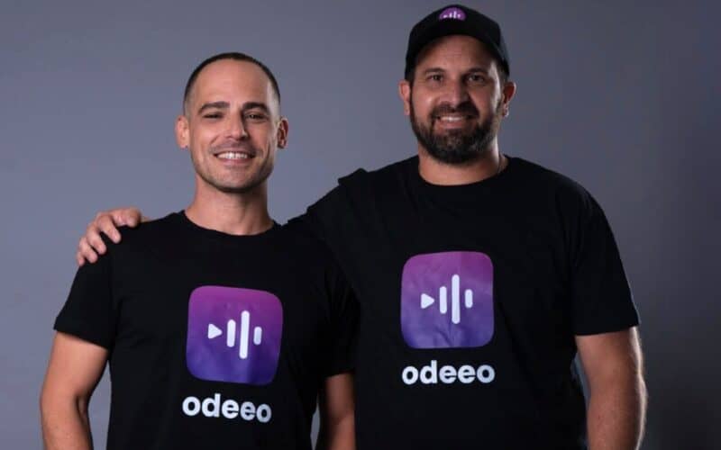 odeeo co-founders, amit monheit and elad stern
