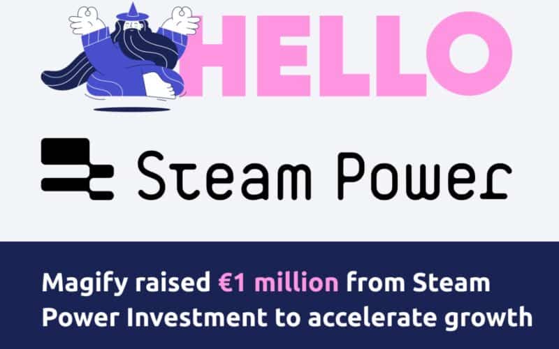 magify and Steam Power Investments logo