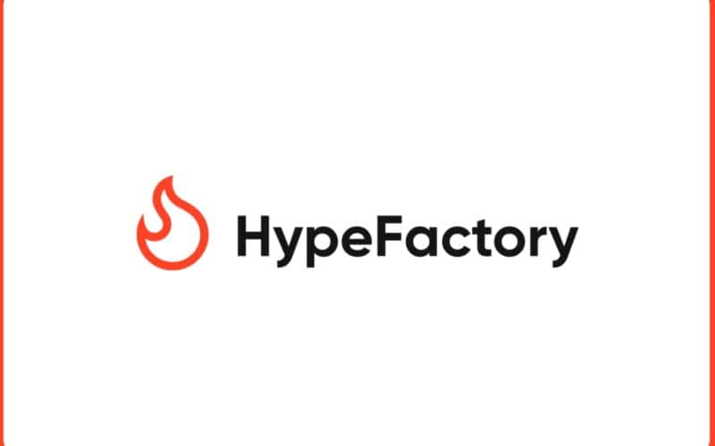HypeFactory logo on a white background