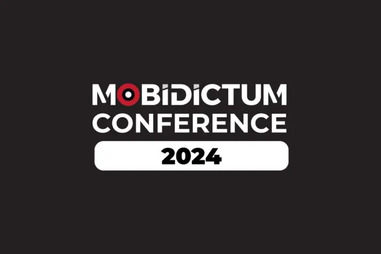 Mobidictum Conference 2024 logo on black background