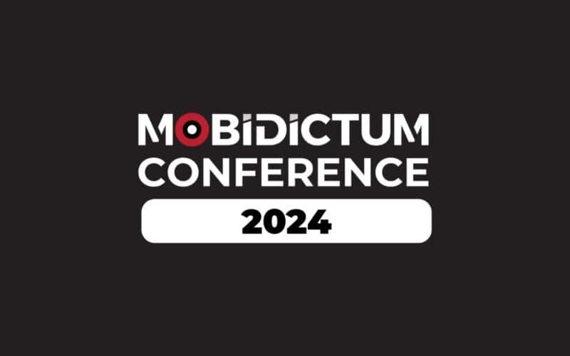Mobidictum Conference 2024 logo on black background