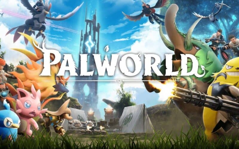 palworld game cover art