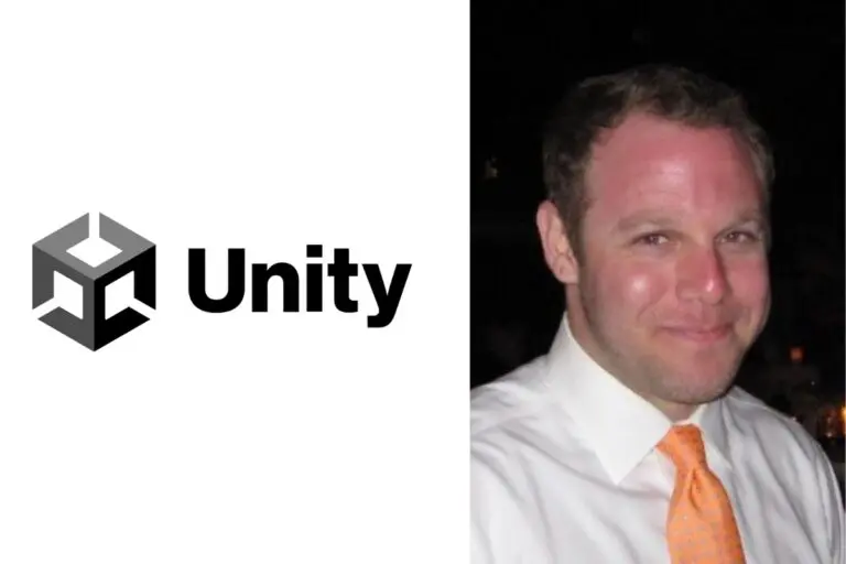 unity logo on the left, jarrod yahes profile picture on the right