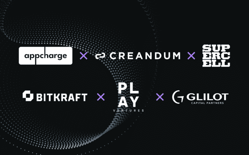 appcharge, creandum, supercell, bitkraft, play ventures, glilot venture logos