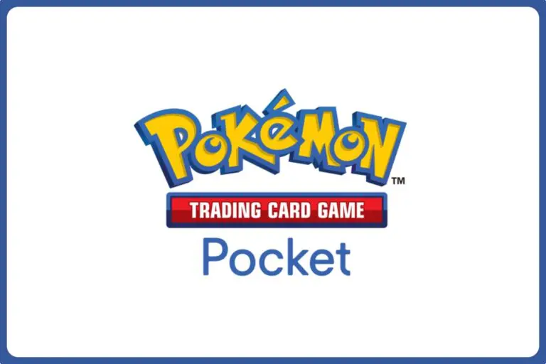 Pokémon tcg (trading card game) pocket logo on a white background