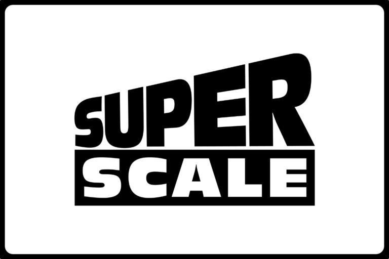 SuperScale logo on white background