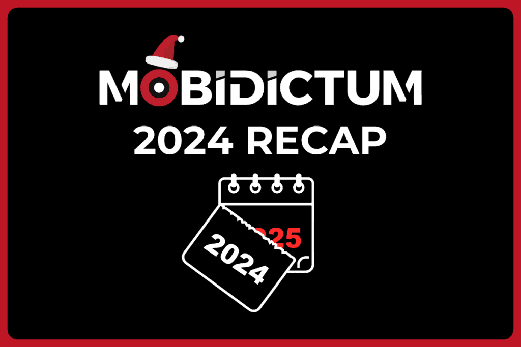 Mobidictum 2024 recap and a happy new year