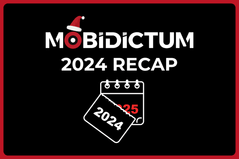 Mobidictum 2024 recap and a happy new year
