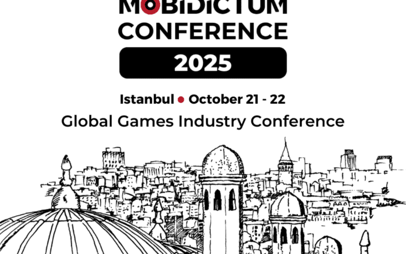 mobidictum conference 2025 image shows the title, the date (october 21-22, 2025) the location (istanbul) and there is a illustration of istanbul buildings on the bottom