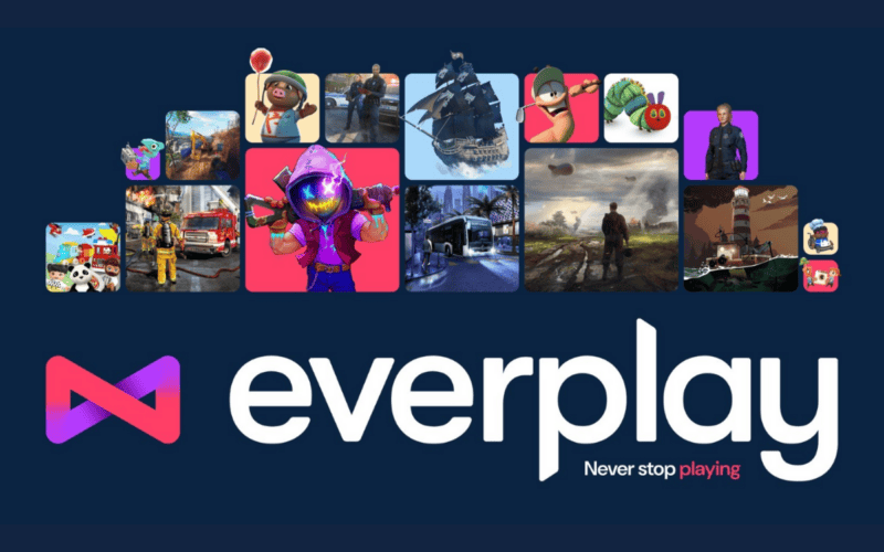 everplay logo showcasing the previous games of team17