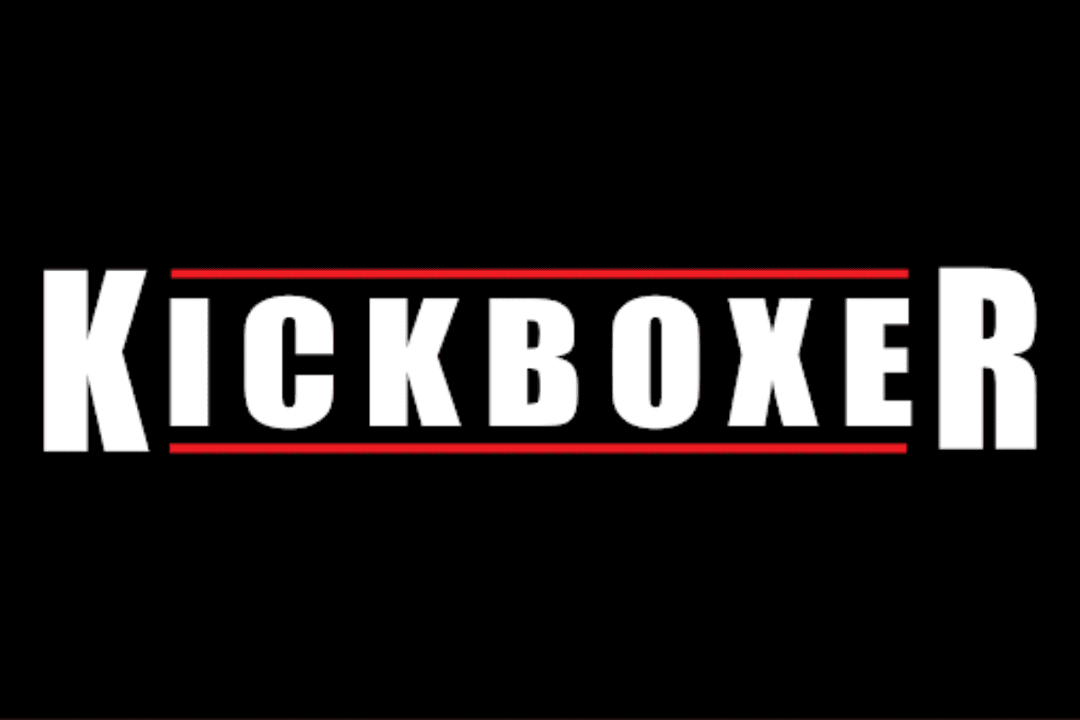 kickboxer logo, developed by Force Multiplier Studios