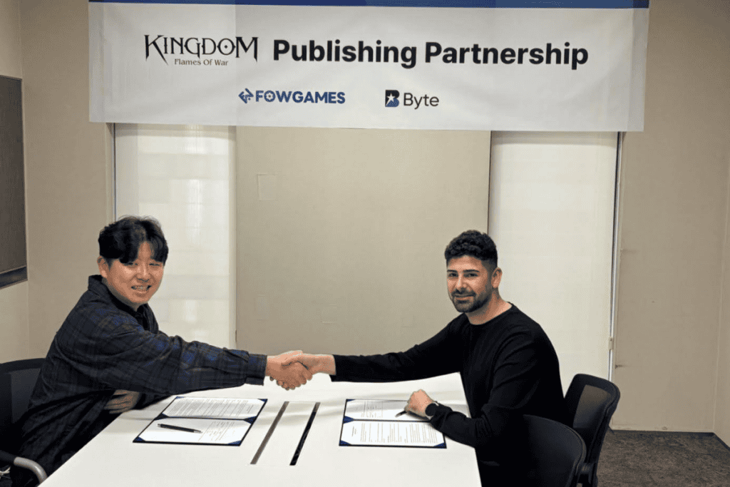 fowgames ve byte ortaklığından bir fotoğraf