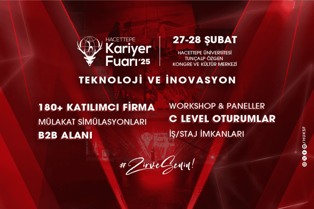 hacettepe kariyer fuarı görseli