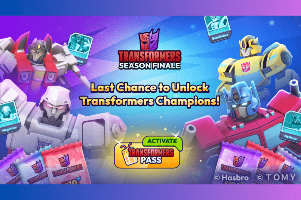 mob control x transformers cover art shows the transformers characters featured in mob control: bumblebee, megatron, starscream, and optimus prime