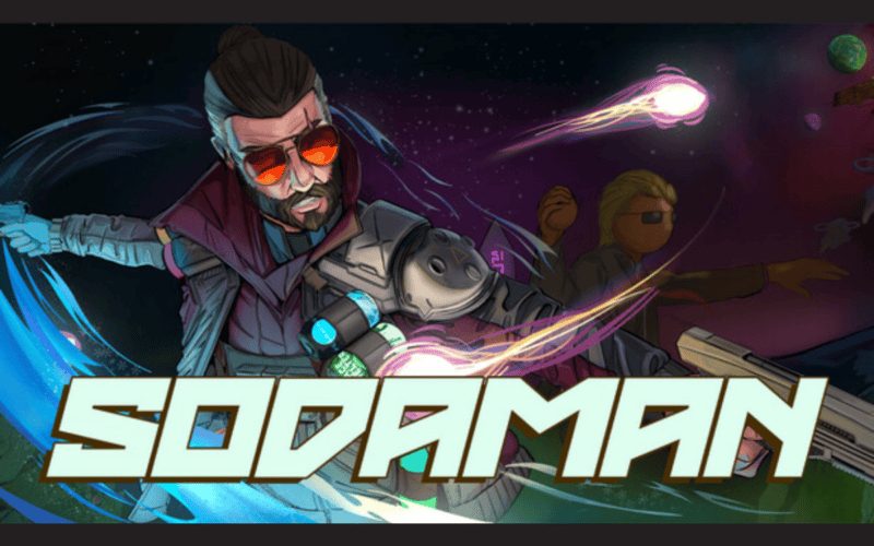bu ay çıkacak yerli oyunlar arasından seçilmiş "sodaman" adlı oyunun kapak görseli