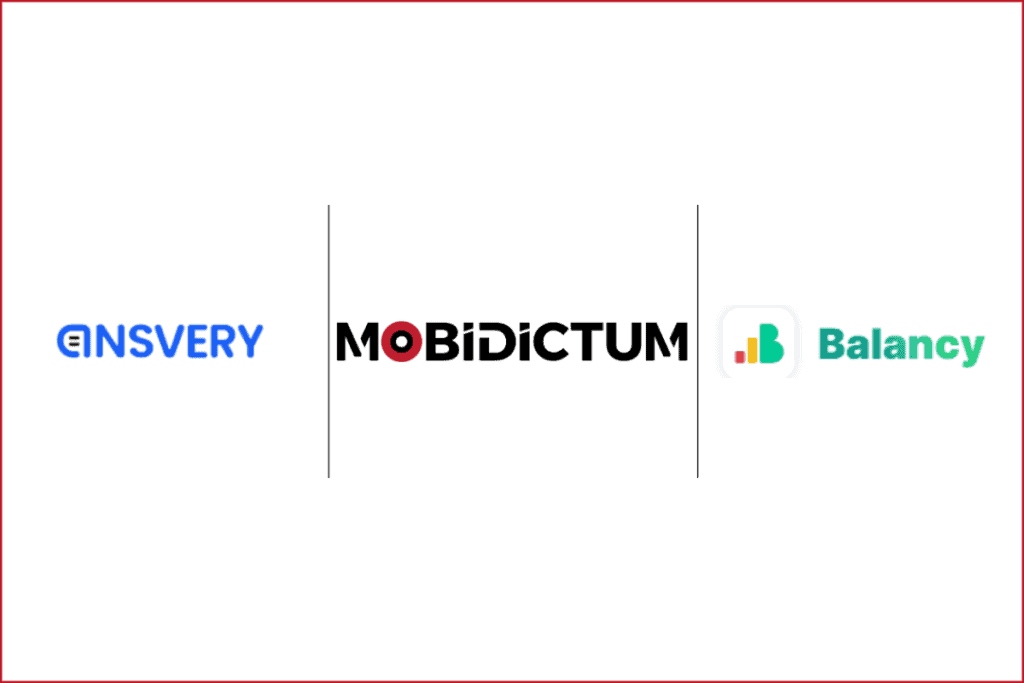 ansvery, mobidictum, balancy logos for the mobidictum mixer in barcelona