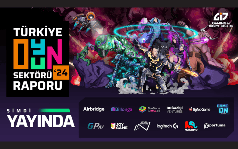 Türkiye Oyun Sektörü Raporu 2024 ilüstrasyonu