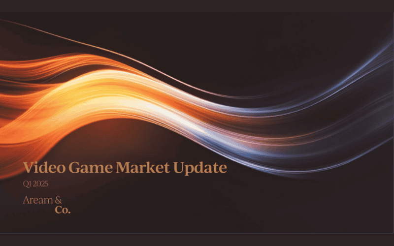 Aream & Co. video game market update q1 2025 image