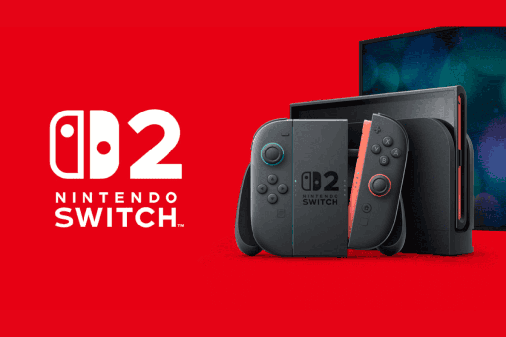 nintendo switch 2 console and logo