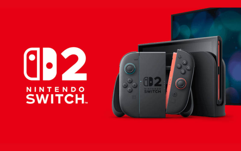 nintendo switch 2 console and logo