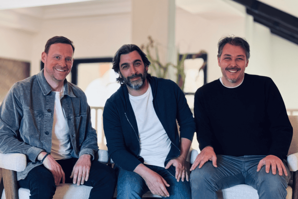photo of Founders of philosopherking - from left to right: Alp Guler, Co-Founder and CFO / Sadok Kohen, Co-Founder and CEO / Onur Bayrak, Co-Founder and CXO.