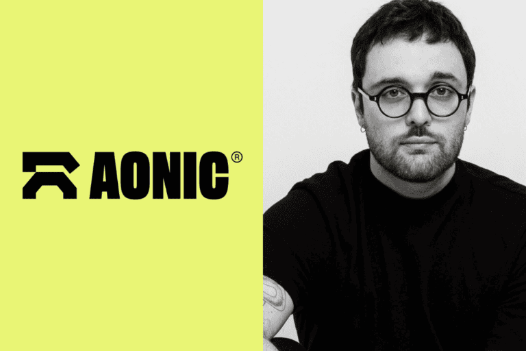 aonic logo on the left, arthur mostovoy's photo on the right
