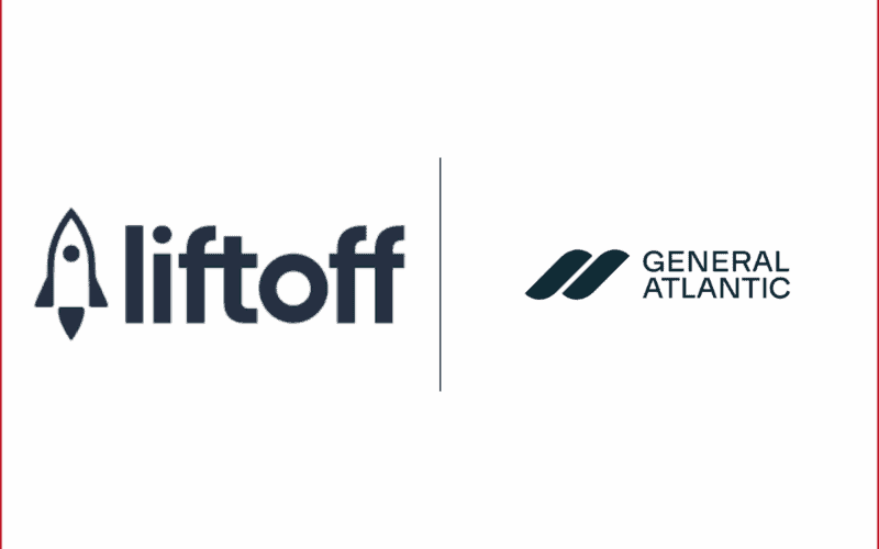 liftoff logo on the left, general atlantic logo on the right