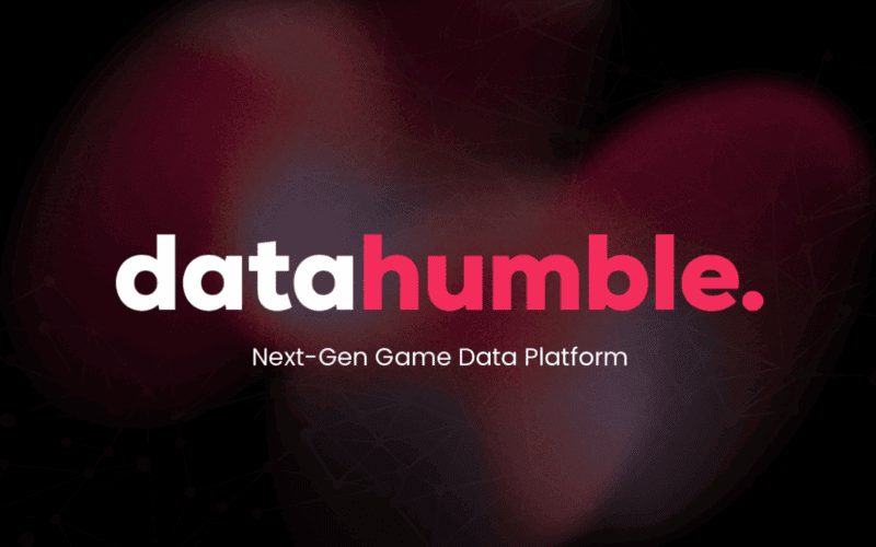 datahumble logo, below the logo it says "Next-Gen Game Data Platform"