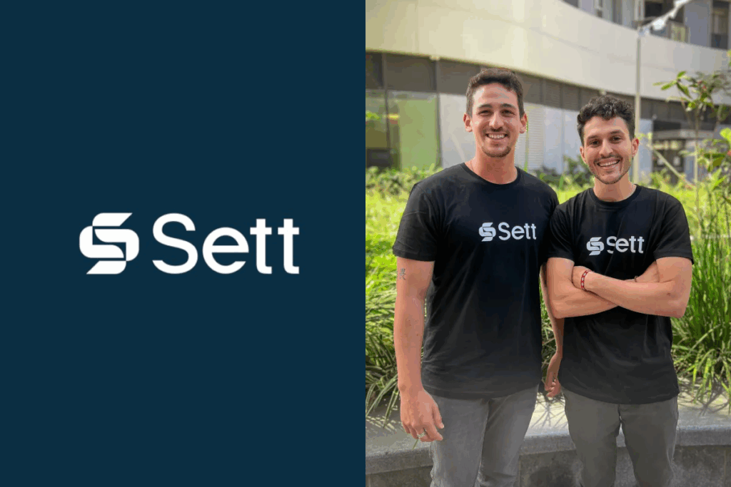 SETT’s CTO Yoni Blumenfeld and CEO Amit Carmi.