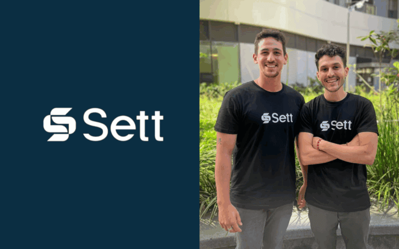 SETT’s CTO Yoni Blumenfeld and CEO Amit Carmi.