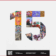 supercell 15 years logo, there is a "15" text with images filled inside from supercell games
