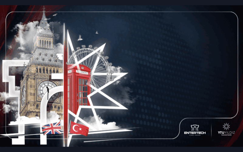 London Market Expansion Programme görseli, Big Ben, ingiliz telefon klubesi, İngiltere ve Türkiye bayraklarını barındırıyor